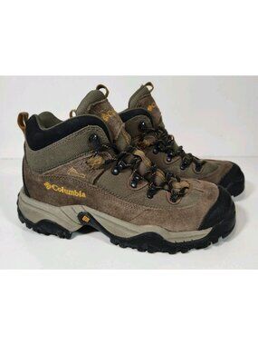 Columbia Trail Meister Mid Hiking Boots Waterproof Mens 7.5 Brown YM3111-224
